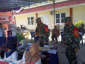 Pantau di TPS, Danrem Pastikan Pilkada di Malut Aman