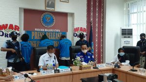 BNNP Bongkar Jaringan Narkoba Yang Dikendalikan Napi Lapas Kelas II A Ternate