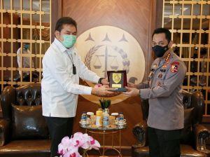 Kapolri Listyo Sigit Prabowo Kunjungi Jaksa Agung
