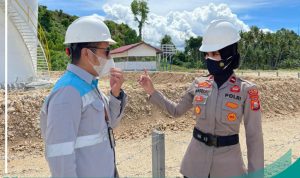 Kapolsek Kao Silaturahmi Dengan Management PT EFI