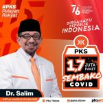Bantu Masyarakat Terdampak Covid-19, DPD PKS Tikep Bagikan 100 Paket Sembako