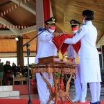 Upacara HUT Kemerdekaan RI ke ke-76 di Halmahera Barat Berjalan Lancar