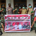 Dandim 1509/Labuha Tinjau Serbuan Vaksinasi Akabri 2001 di Gane Barat