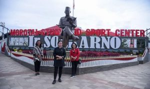 Ketua DPR RI Resmikan Patung Ir.Soekarno di Morotai