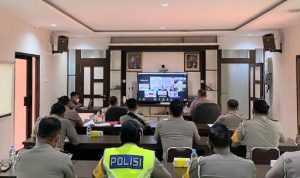Polda Maluku Utara dan Jajaranya Gelar ANEV Operasi Keselamatan Kie Raha