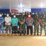 Kunker Ke Obi, Dandim 1509/Labuha Ingatkan Satgas BKO Jaga Kesehatan
