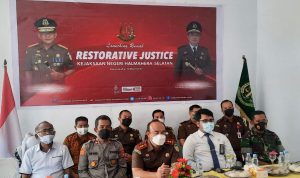 Kajari Halmahera Selatan Launching Kampung Restorative Justice di Desa Labuha
