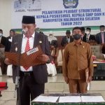 Bupati Halmahera Selatan Lantik Ratusan Pejabat Struktural