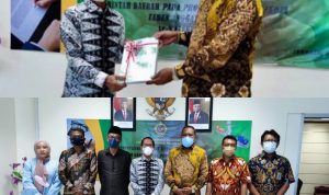 Penyerahan Laporan Keuangan oleh Bupati Halmahera Selatan ke BPK Perwakilan Malut