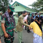 Kunker Ke Bumi Saruma,Pangdam XVI/Pattimura Beri Pengarahan Personil Kodim 1509/Labuha