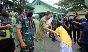 Kunker Ke Bumi Saruma,Pangdam XVI/Pattimura Beri Pengarahan Personil Kodim 1509/Labuha