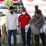 Polres Halmahera Selatan Musnahkan Ribuan Liter Miras