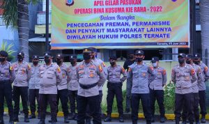 Kapolres Ternate Pimpin Apel Kesiapan Operasi Bina Kusuma Kieraha 2022