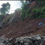 Proyek Talud PUPR Malut di Kalumata Ambruk