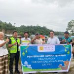 Hari Raya Idul Adha 1443 H, Harita Nickel Salurkan 24 Ekor Hewan Kurban