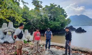 Proyek Tetrapod Tahap 2 Pelabuhan Hiri Mulai Dikerjakan