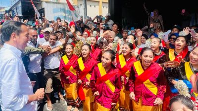 Presiden Tiba di Halmahera Barat Setelah Rampungkan Kunjungan di Ternate
