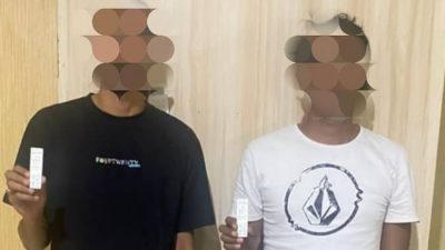 Lagi Polda Malut Tangkap Dua Remaja Pengedar Ganja di Ternate