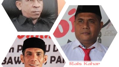 Ini Wajah Tiga Komisioner Bawaslu Halsel Yang Diduga Loloskan Panwas Yang Bermasalah
