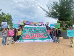 Maluku Utara Tidak Untuk Dijual