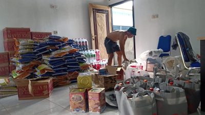 Sambut NATARU, KJTV dan PT.IWIP Salurkan Paket Sembako ke Warga Wasile Selatan