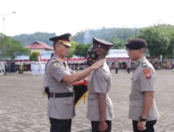 Wakapolda Pimpin Pelantikan 199 Bintara Polri SPN Polda Malut