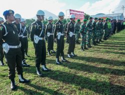 Apel gelar Pasukan, TNI-Polri siap Amankan Nataru di Maluku Utara