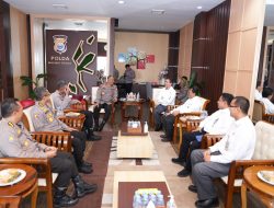 Pererat Silaturahmi,Kapolda Malut Terima Kunjungan BPK RI Perwakilan Malut
