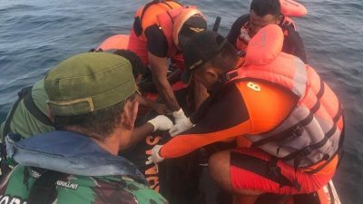 Empat Hari Pencarian, Nelayan Desa Yao Ditemukan Tim Sar Gabungan Dalam Keadaan MD