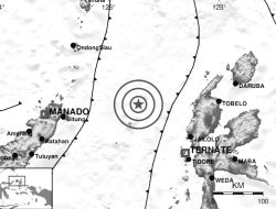 Gempa bumi Magnitudo 4,0 Guncang Jailolo Maluku Utara