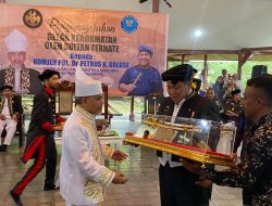Kepala BNN RI Dianugerahi Gelar Kapita La Malaha oleh Sultan Ternate