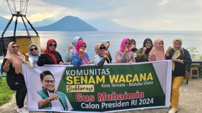 Komunitas Senang Wacana Kota Ternate Dukung Gus Imin di Pilpres 2024