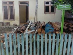 Puluhan Ton Besi Tua Diduga Hasil Curian Di Kepsul akan Dikirim Ke Surabaya