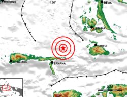 Sanana Maluku Utara Diguncang Gempa Bumi Magnitudo 3,8 Sore Tadi