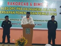 Rakorcab PKB Halsel Target Menang Pileg dan Pilpres 2024
