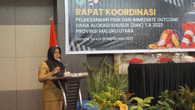Pemprov Malut Harap Dinas PUPR Kelola DAK 2023 Dengan Baik