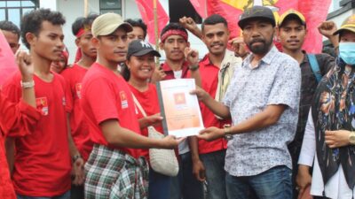 EW-LMND Malut Serahkan Proposal Manisfesto Pendidikan ke Pemkot Ternate