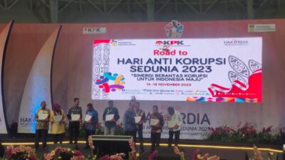 Capaian Tertinggi MCP, Pemda Kepsul Terima Penghargaan Dari KPK