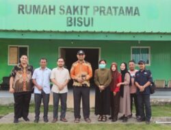Plt.Bupati Didampingi Sebagain OPD Halsel Sidak ke RS Pratama Bisui