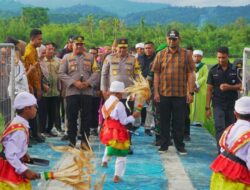 Kunjungan Wakapolda Malut di Bumi Saruma disambut Plt.Bupati Halsel