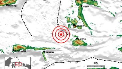 Gempa bumi Magnitudo 4,3 Guncang Labuha, Halmahera Selatan