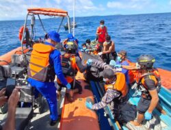 Lima hari Pencarian Penumpang Speedboat Jatuh ke Laut akhirnya Ditemukan Meninggal Dunia