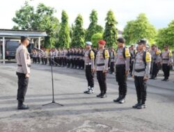 Polresta Tidore Kerahkan 42 Personil Amankan PSU di Oba Selatan