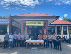 Operasi Pekat Kie Raha Jelang Ramadhan, Polsek Oba Utara Amankan 200 Kantong Miras Jenis  Captikus