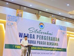Bakal Calon Bupati Halsel Asmar Bani Bukber dengan Kaders dan Alumni PMII Maluku Utara