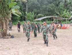 Danrem 152 Baabullah Didampingi Dandim 1501 Ternate Tinjau Lahan Program Ketahanan Pangan 