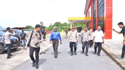 Dukung Pemindahan SPN, Pemkot Tidore bersama Wakapolda  Malut Tinjau lokasi SPN yang Baru