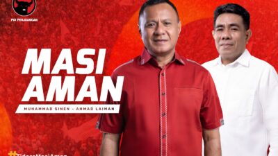Rekomendasi PDI-Perjuangan Dipastikan Jatuh ke Pasangan MASIAMAN