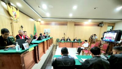 JPU KPK Tuntut Abdul Gani Kasuba 9 Tahun Penjara