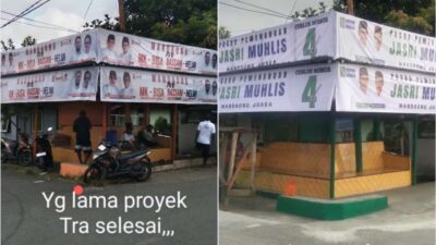 Relawan Bassam-Helmi di Desa Mandaong Alihkan Dukungan ke Paslon Nomor Urut 4 Jasri-Muhlis